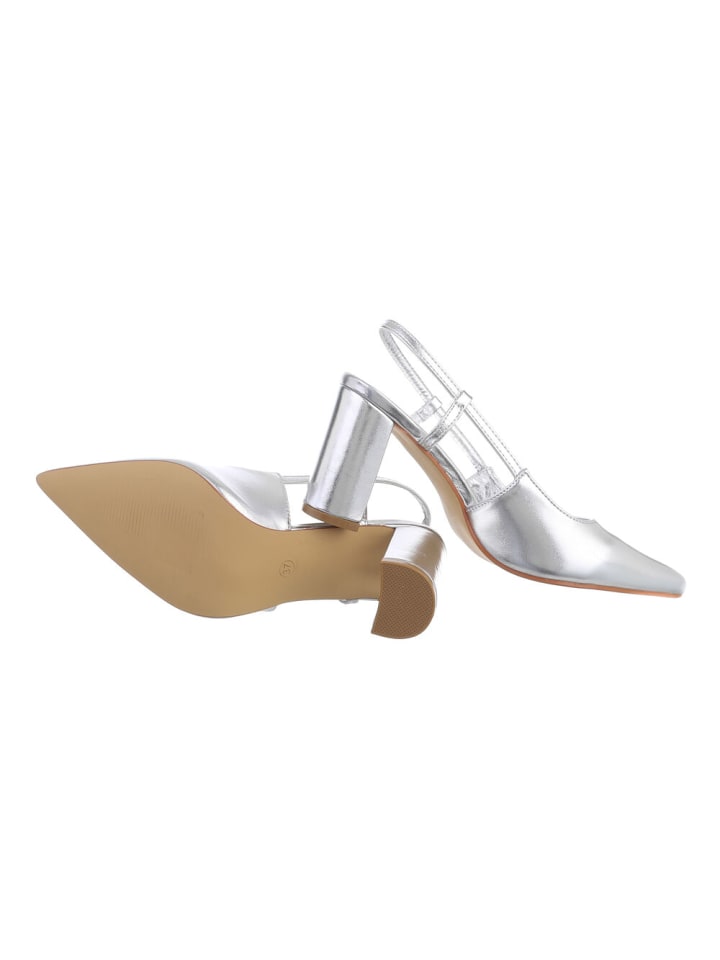 Ital-Design Pump in Silber günstig kaufen