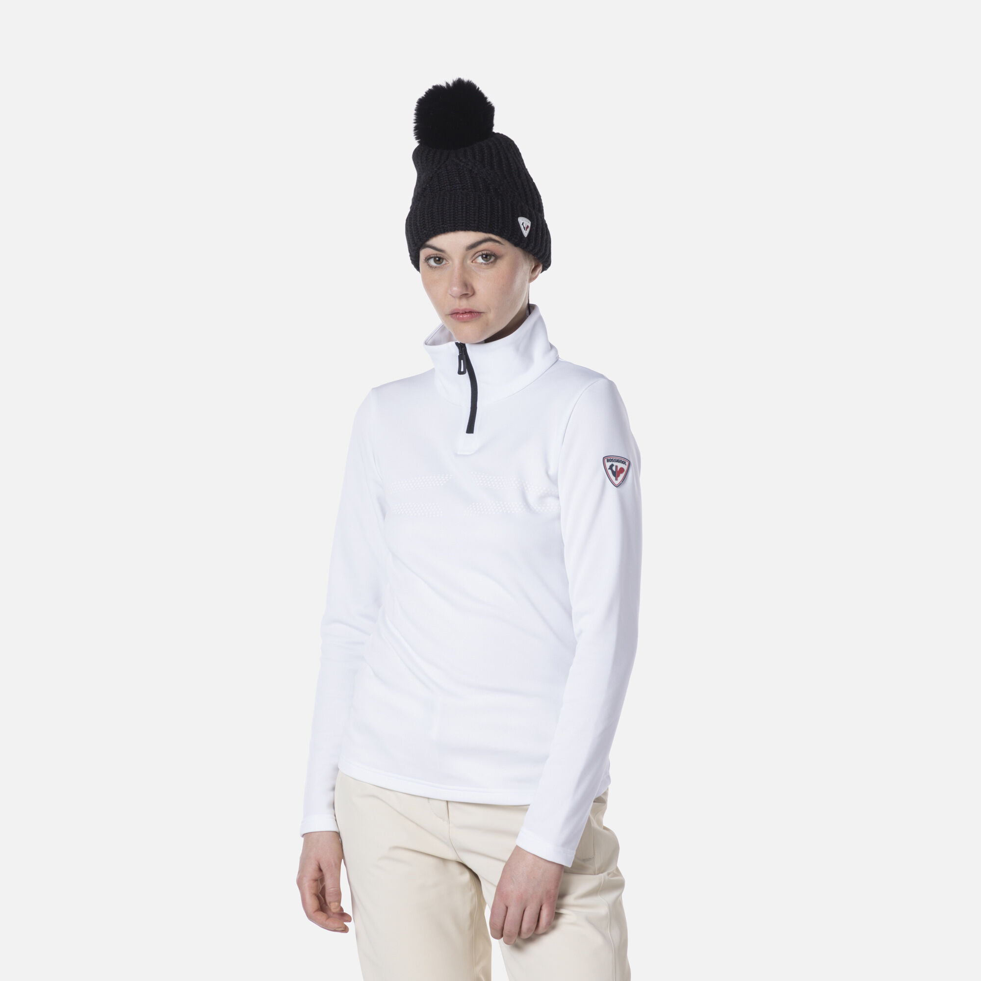 Première couche demi-zip Resort femme