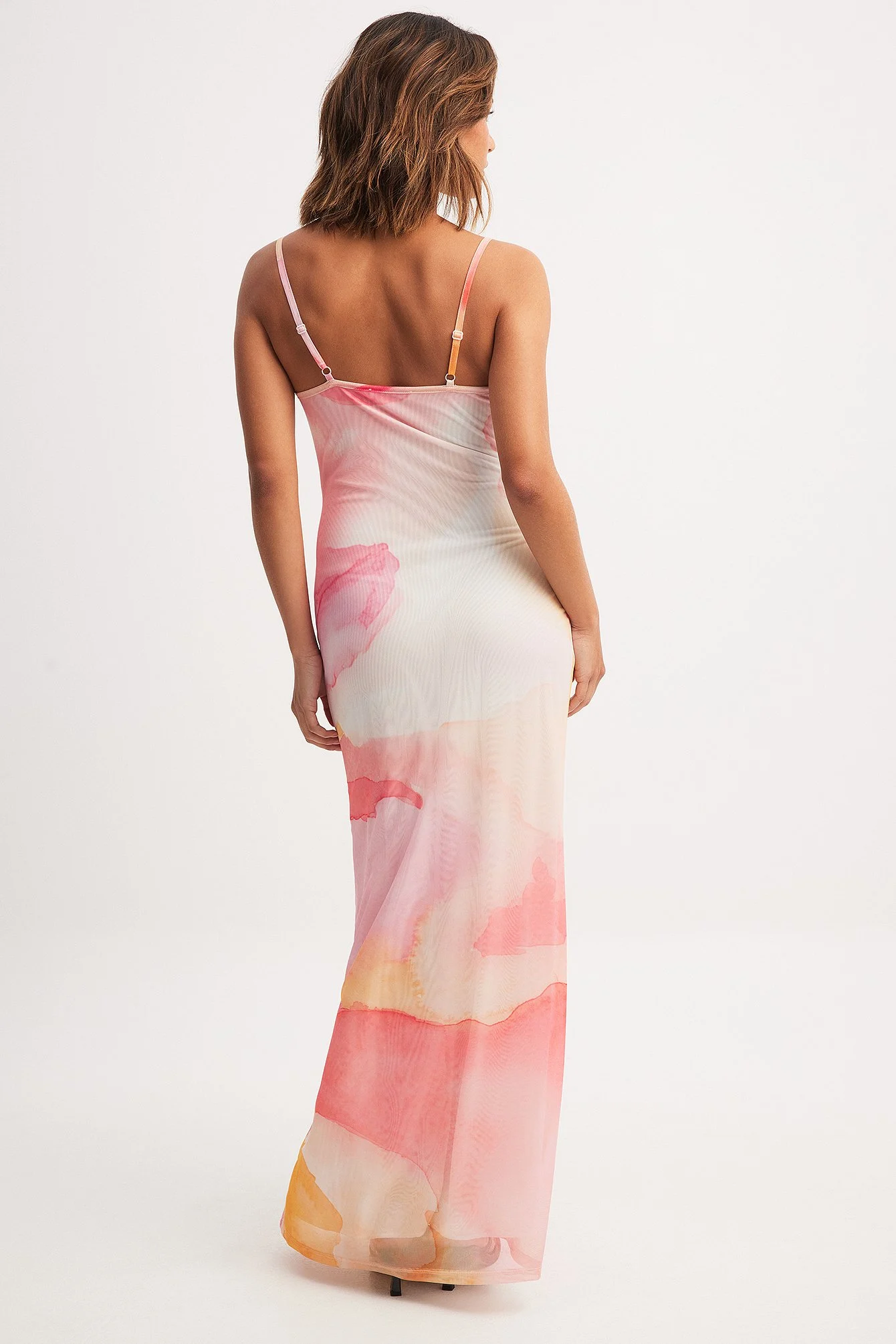 Mesh Maxikleid