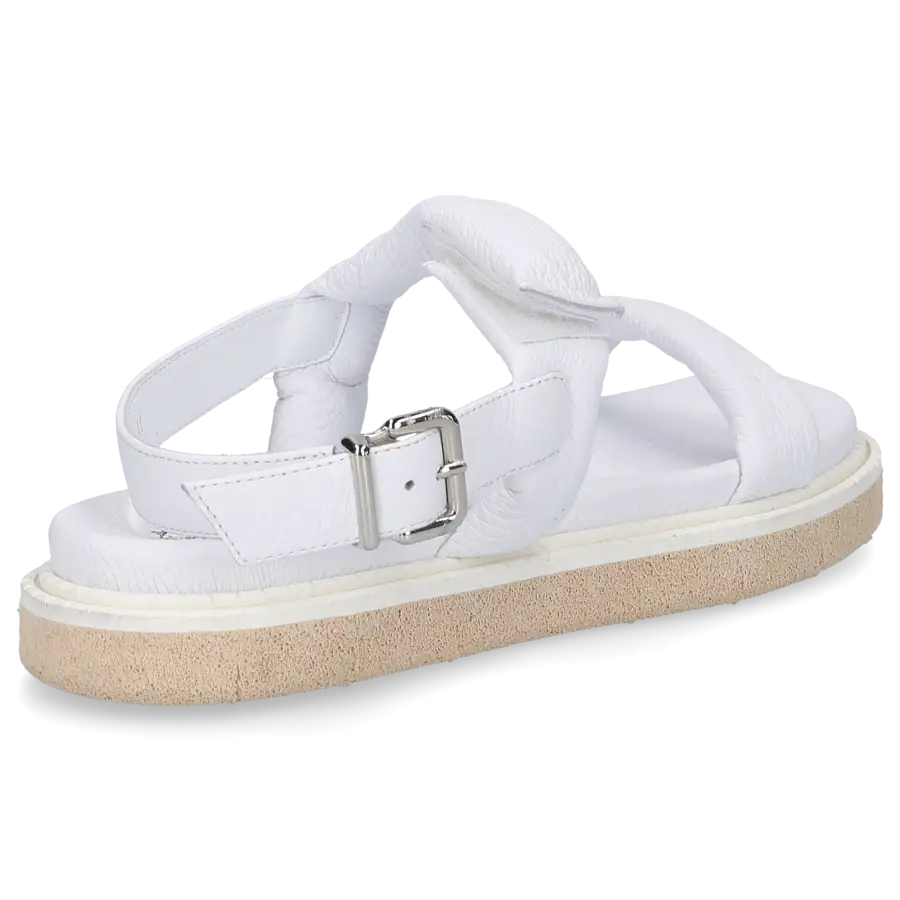 Truman's - Sandalen 9584 Hirschleder - weiß
