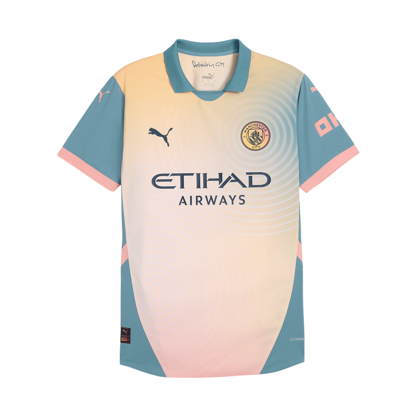 PUMA Manchester City Auth. Trikot 4th 2024/2025 Pink F04