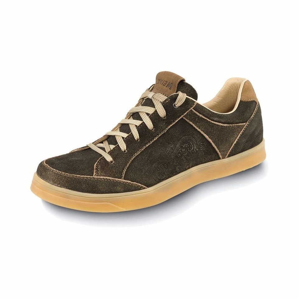 MEINDL Freizeit Schnürer braun Schnürhalbschuhe, altschwarz