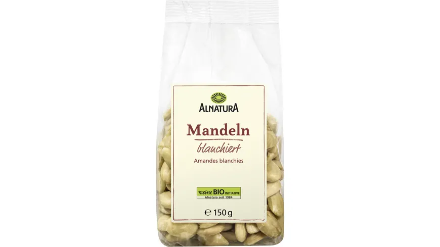 Alnatura Bio Mandeln blanchiert 150G 150 g