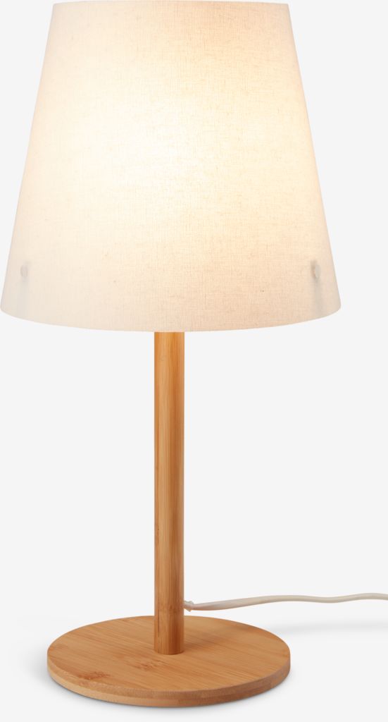 JULIUS Tischleuchte Ø19xH39cm natur