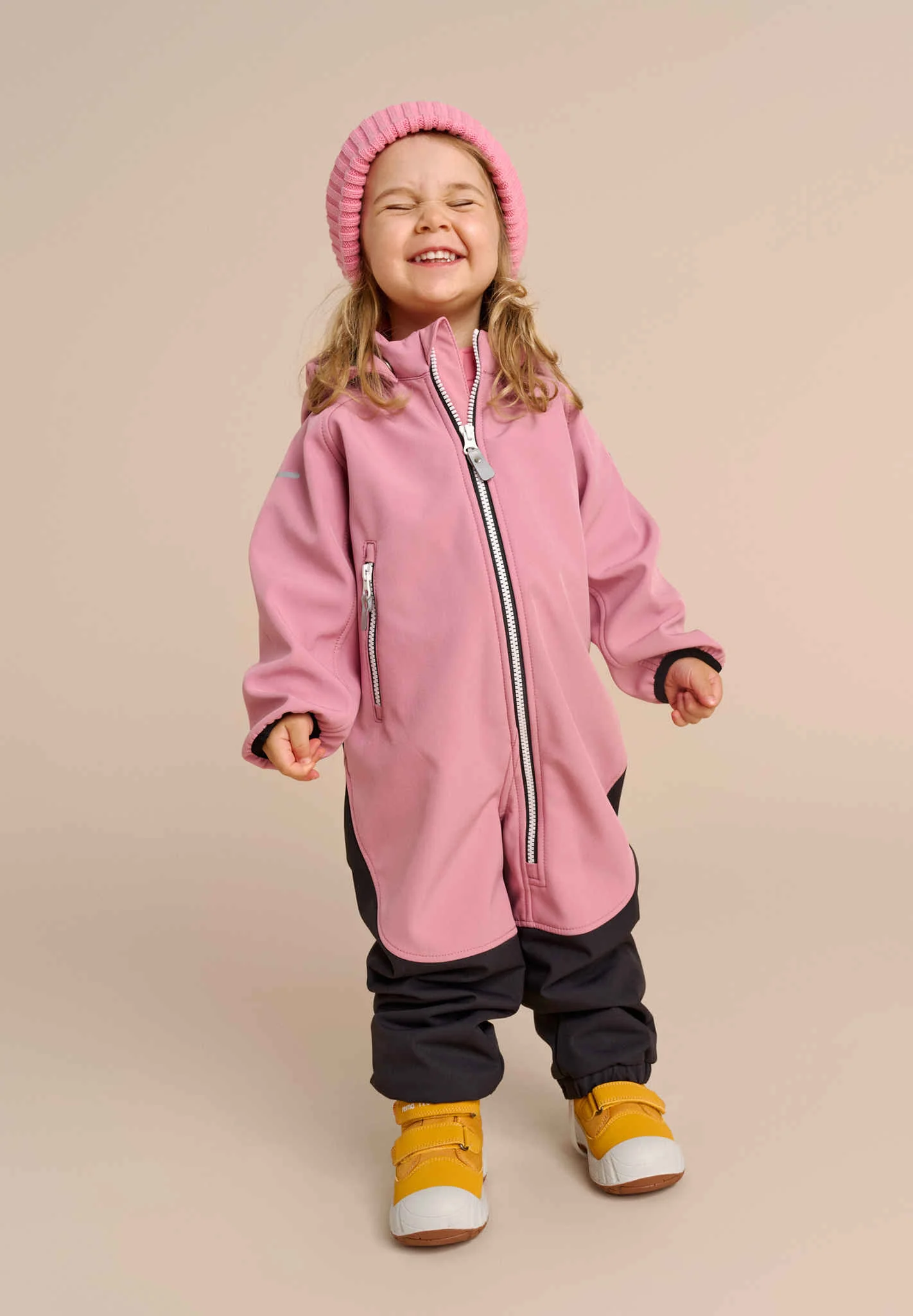 Kleinkinder Softshell Overall Mjosa