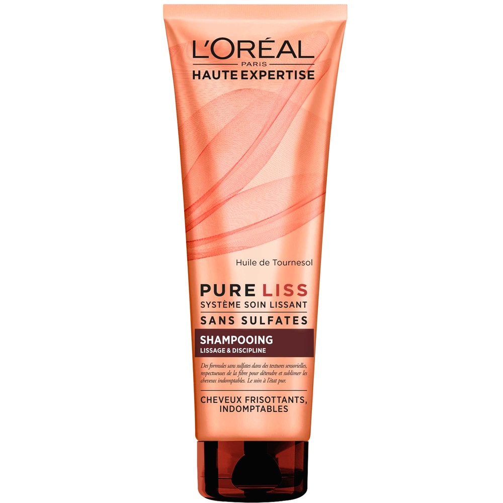 L'Oréal Paris Haute Expertise Pure Liss Shampoing lissage cheveux indicipinés