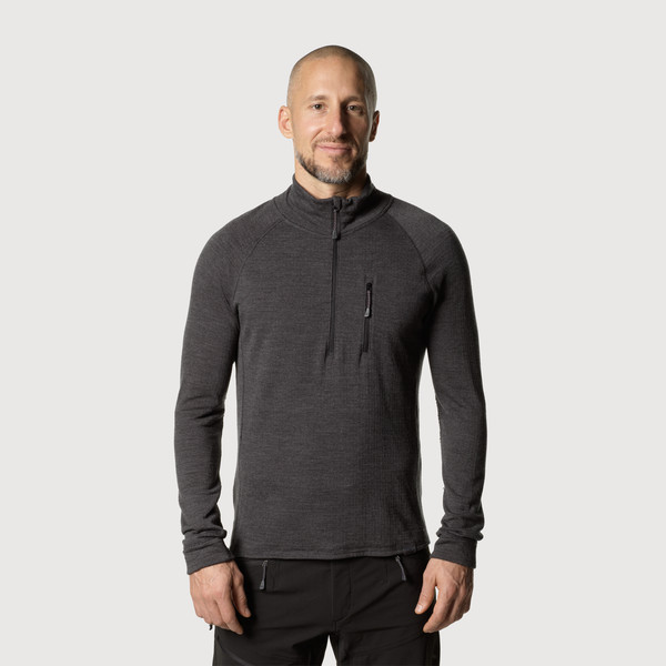 TEMPLET MIDLAYER Q-ZIP M Herren - Funktionsshirt