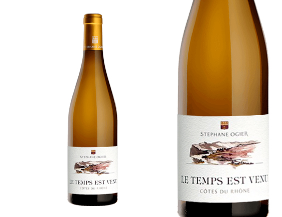 Domaine Stéphane Ogier Côtes-du-Rhône le Temps Est Venu Blanc 2022 Rhône Côtes du Rhône