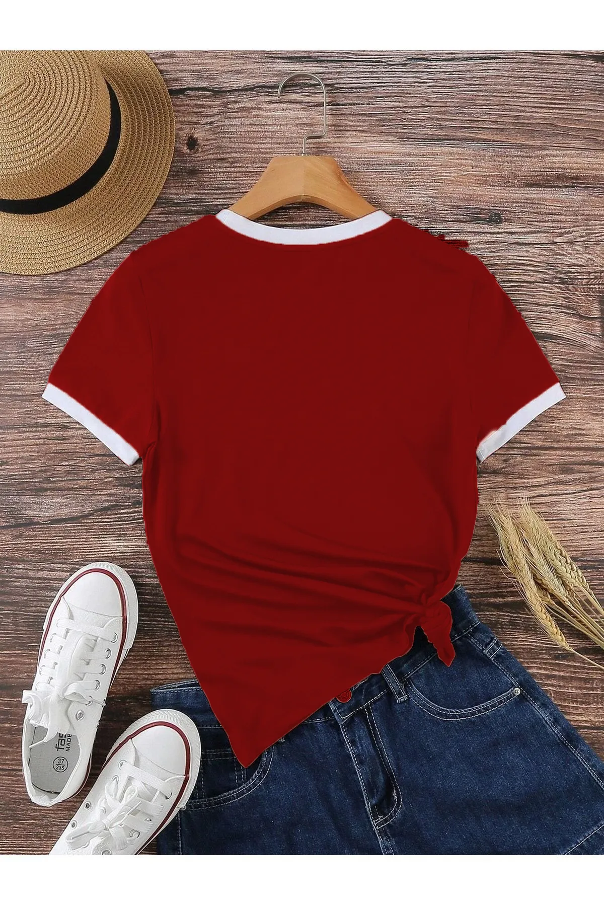 Know  T-Shirt - Rot - Regular Fit
