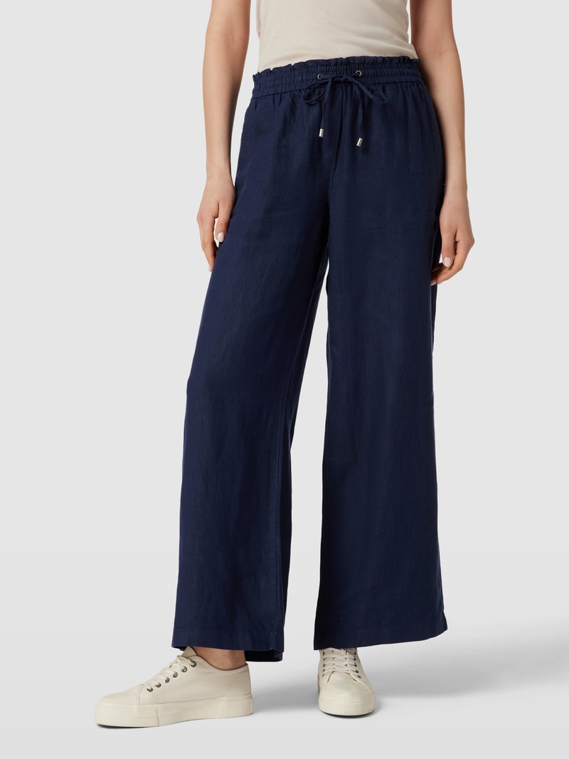 Hose mit elastischen Bund in marineblau