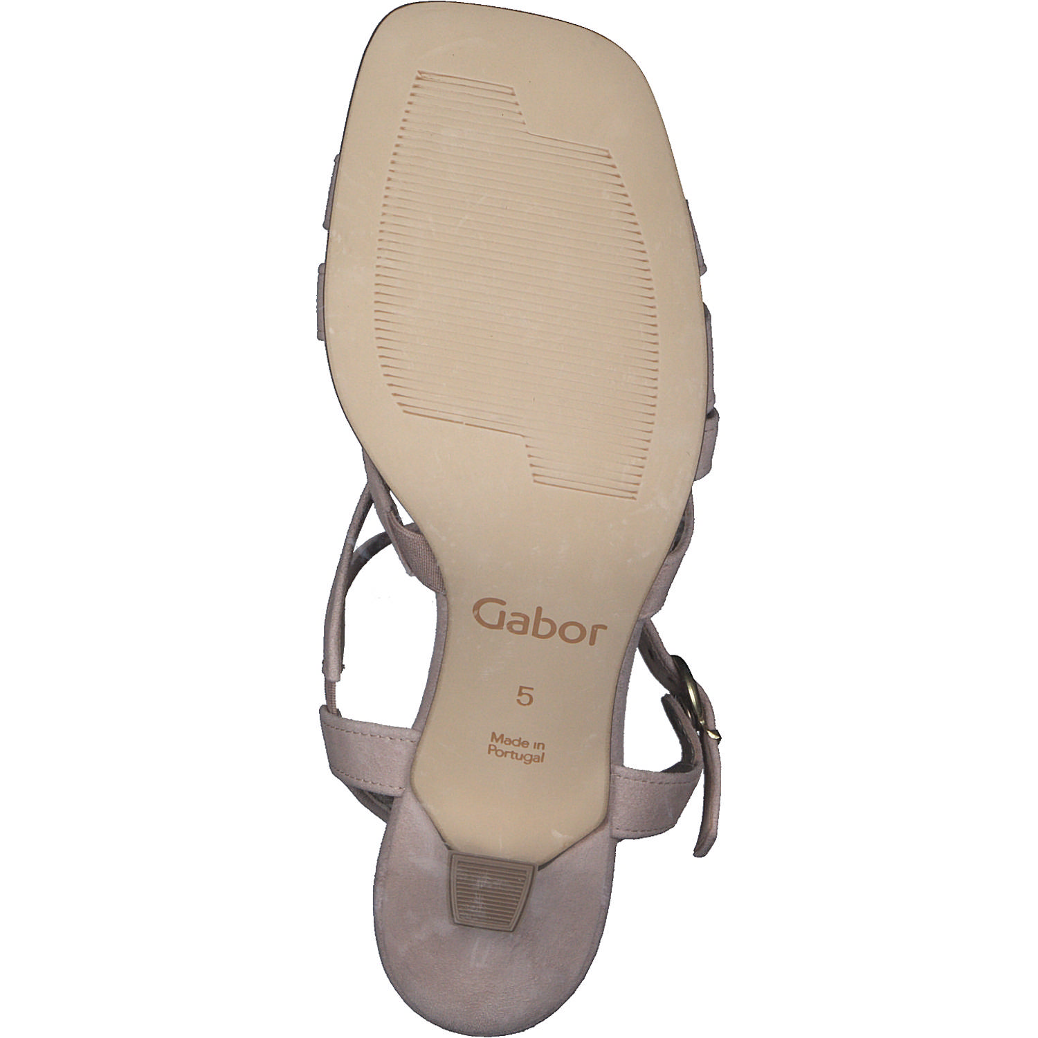 Gabor 21.781, Plateau-Sandaletten, Damen, rouge
