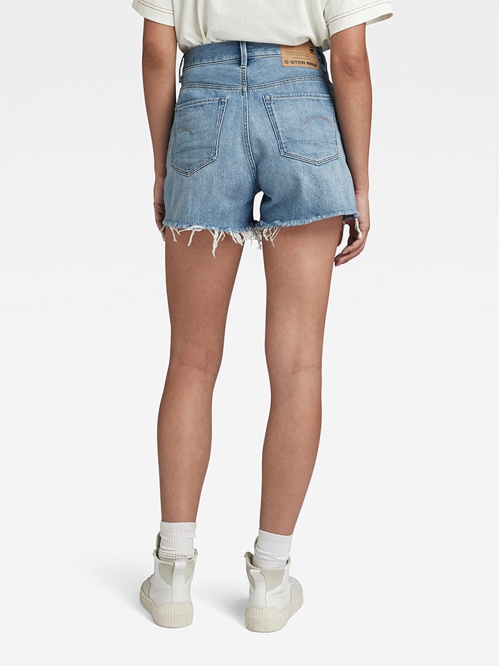 G-Star Jeans-Shorts in Hellblau günstig kaufen