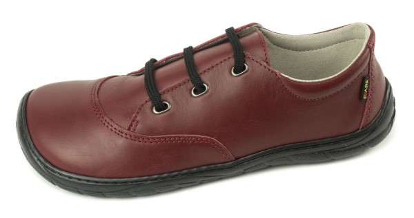 Fare Bare |vB ~ LowCut Leder Schnürer ~ Rot