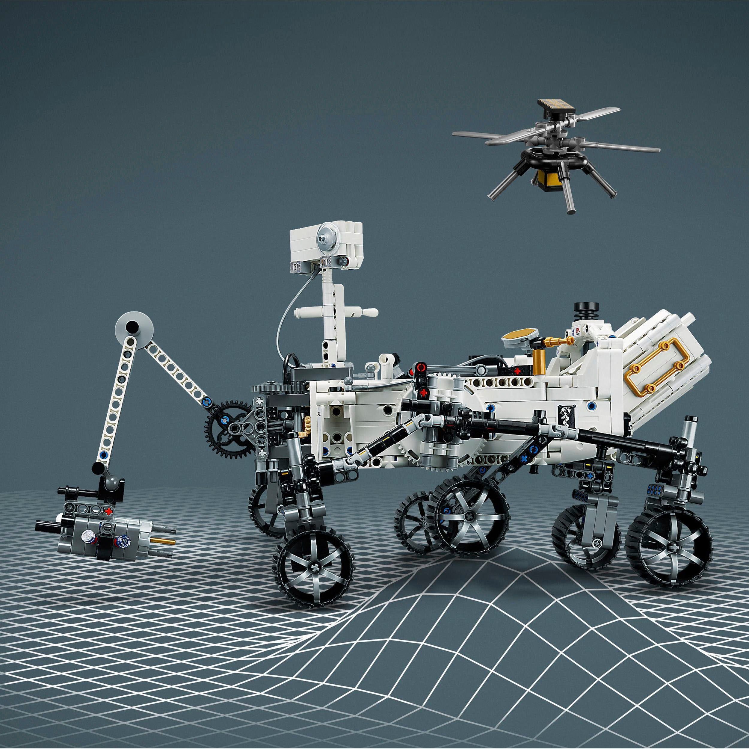 LEGO® Konstruktionsspielsteine NASA Mars Rover Perseverance (42158), LEGO® Technic, (1132 St), Made in Europe