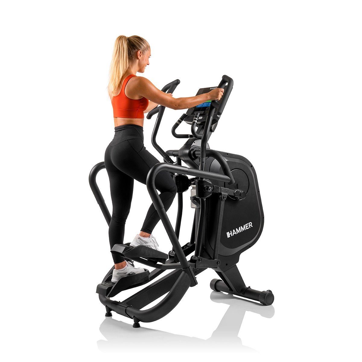 Hammer Crosstrainer Ellipsentrainer Fly RX ´23, 33 Programme, Kinomap