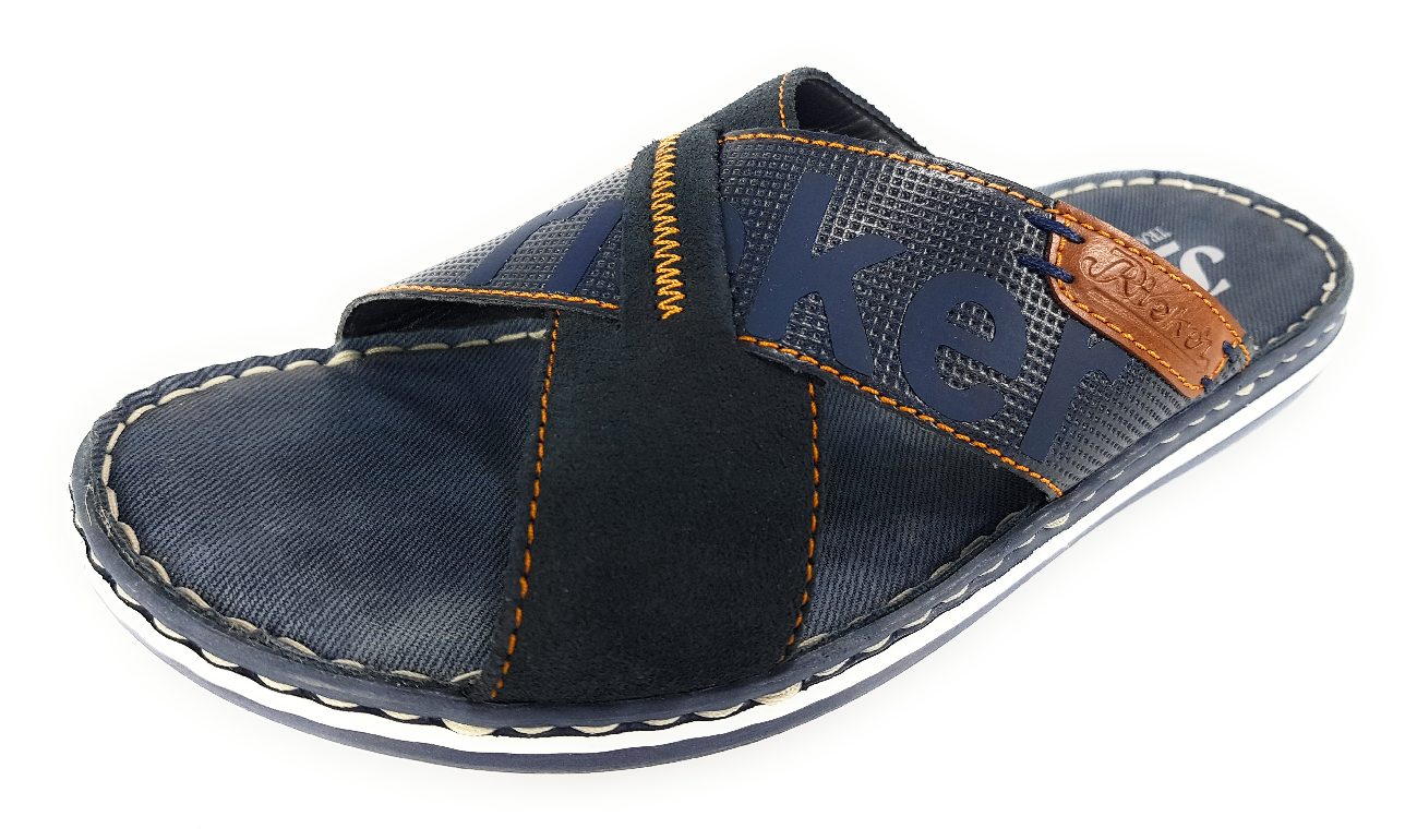 Rieker Samtcalf 21098-14 Blau 14 Pazifik