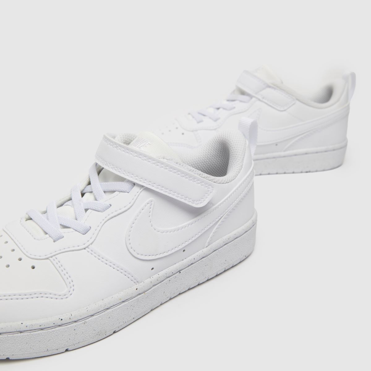Nike vita Court Borough låga Recraft juniorsneakers