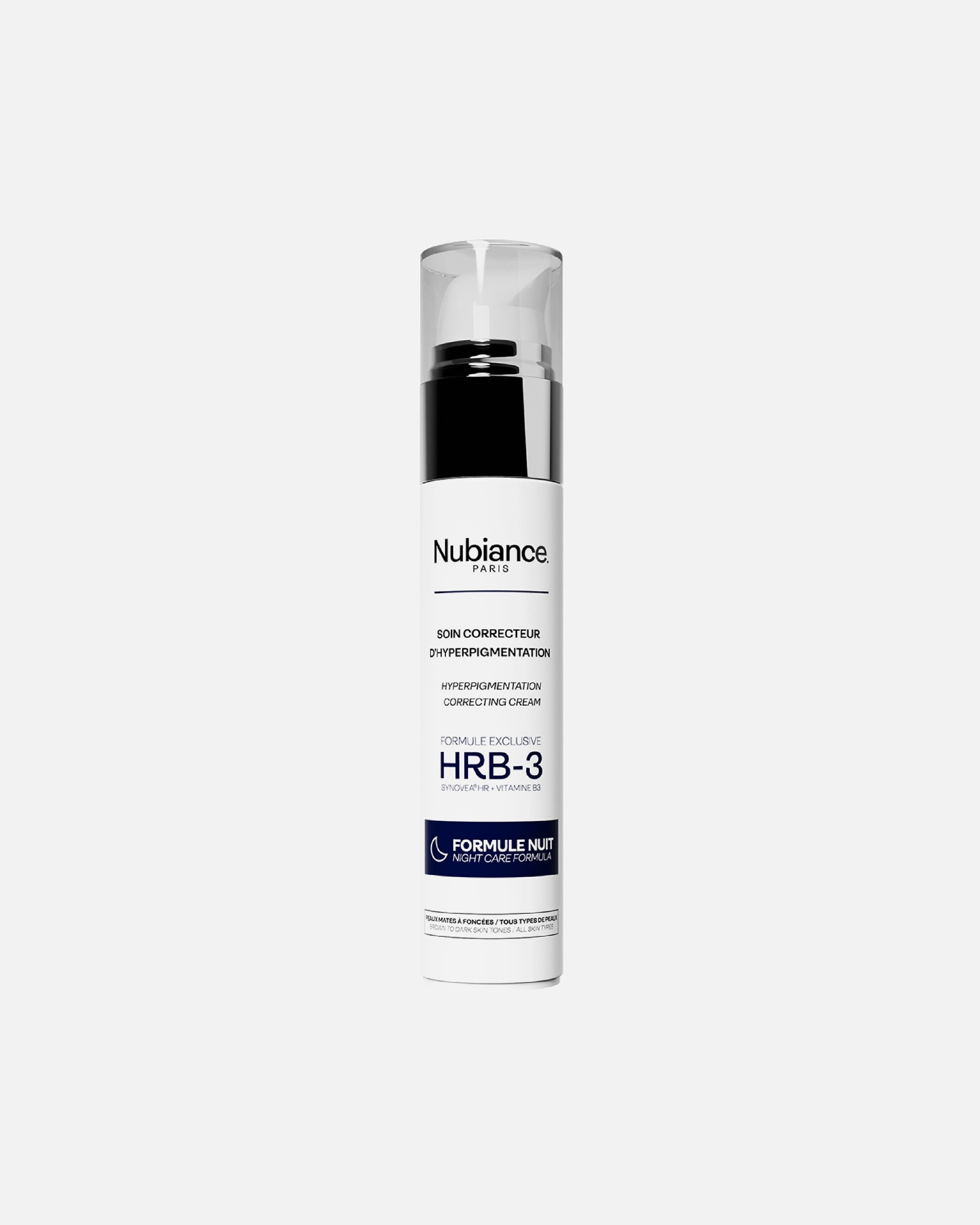 Nubiance HRB-3 krem na noc przeciw przebarwieniom