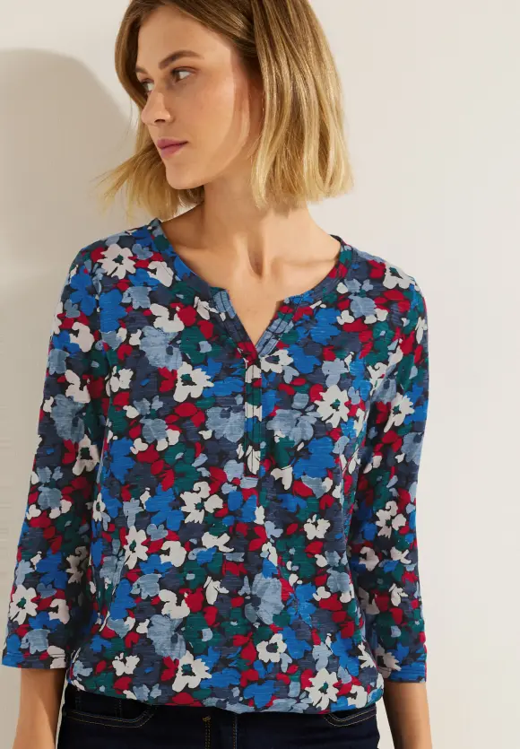 CECIL Shirt mit Blumenprint