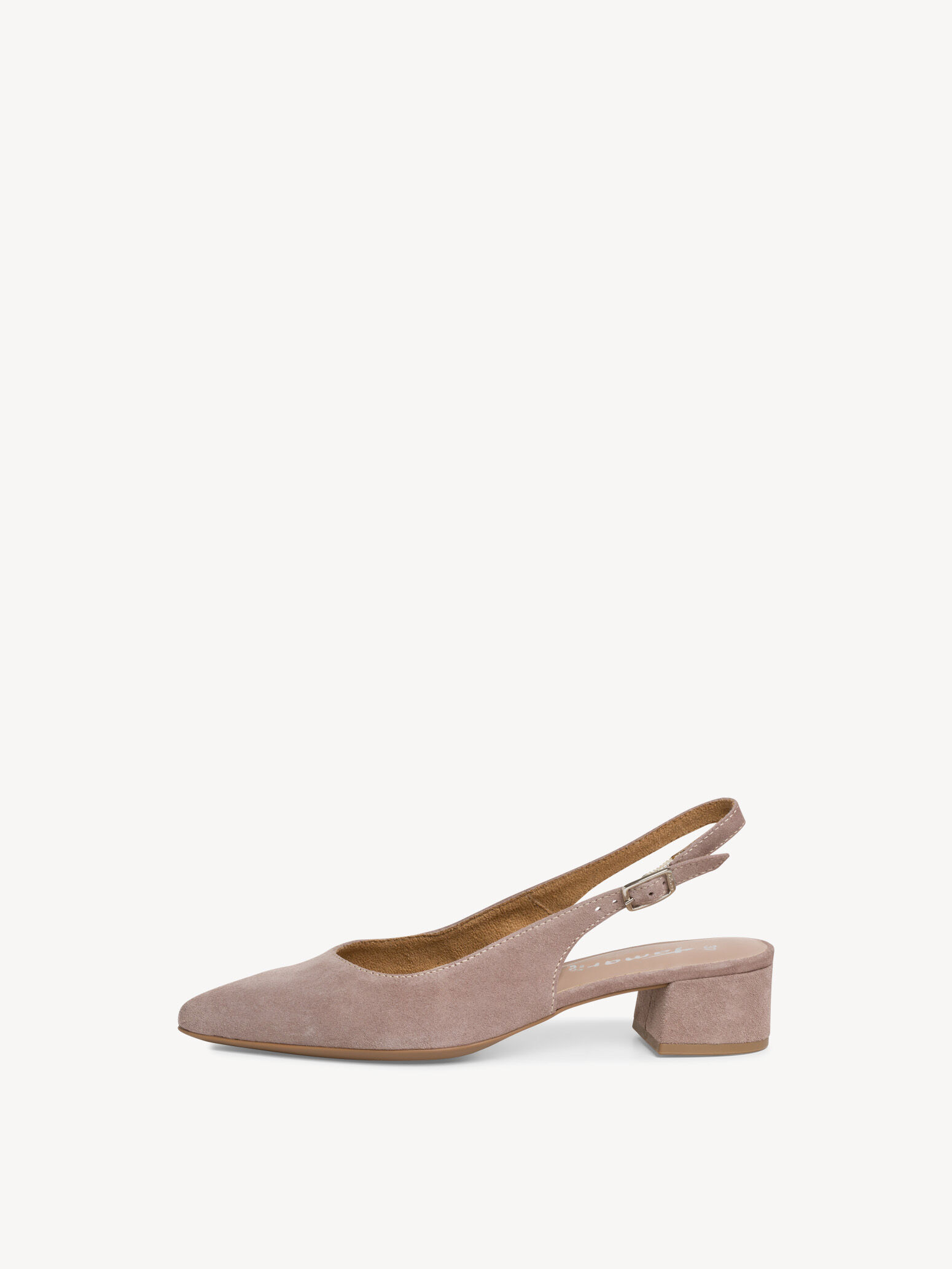 Escarpin en cuir - beige