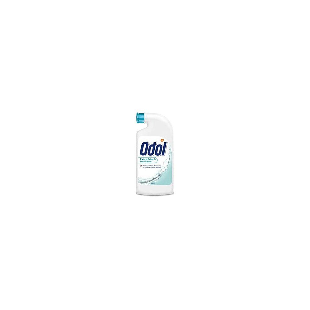 Odol Mundwasser, Mundwasser Extra Frisch, alkoholfreies Mundwasser Konzentrat, 125ml