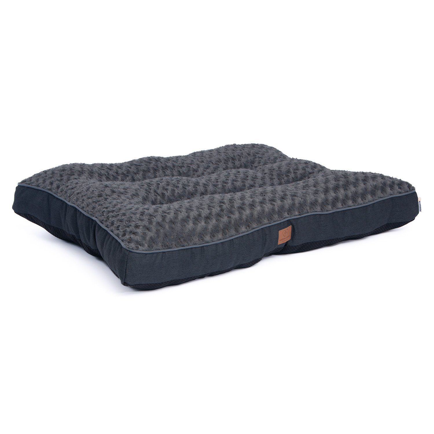 Warenhammer Tierbett Premium Hundebett, Hundesofa, Hundekissen, Flauschiger Plüsch, Flauschiger Plüsch, verschiedene Größen, Anti Rutschboden, Extra Halteschlaufe