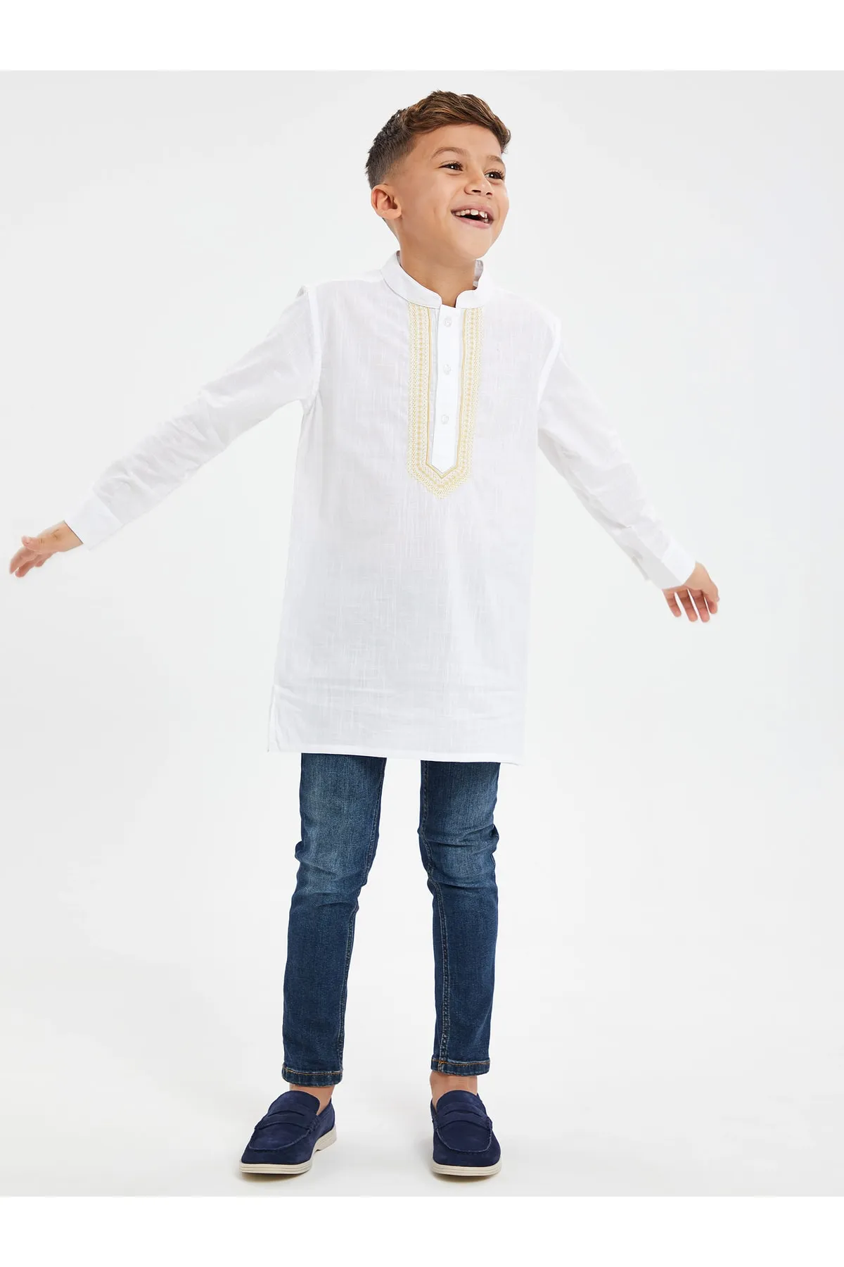 Threadboys  Hemd - Weiß - Regular Fit