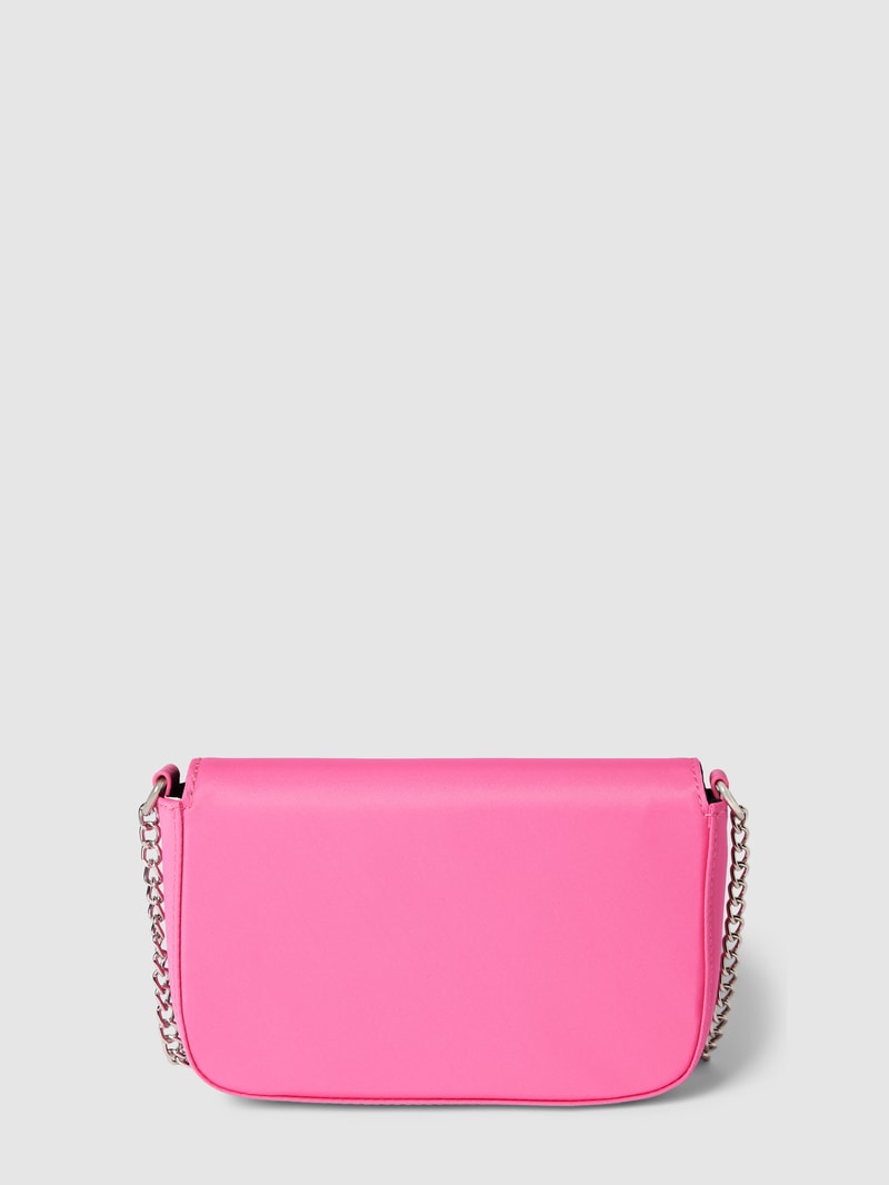 Micro Bag mit Camouflage-Muster in pink
