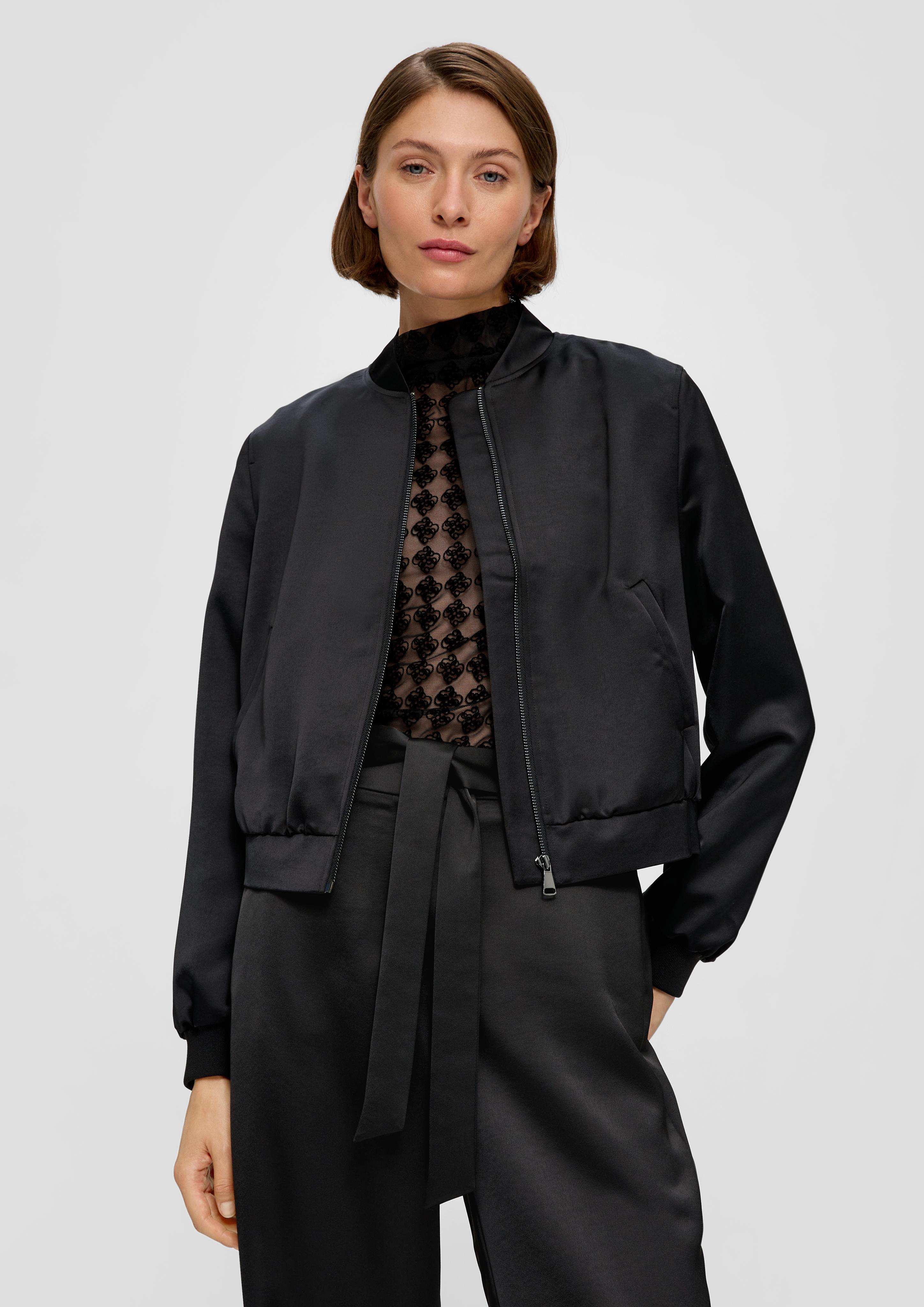 Blouson aus Satin  2137636-9999