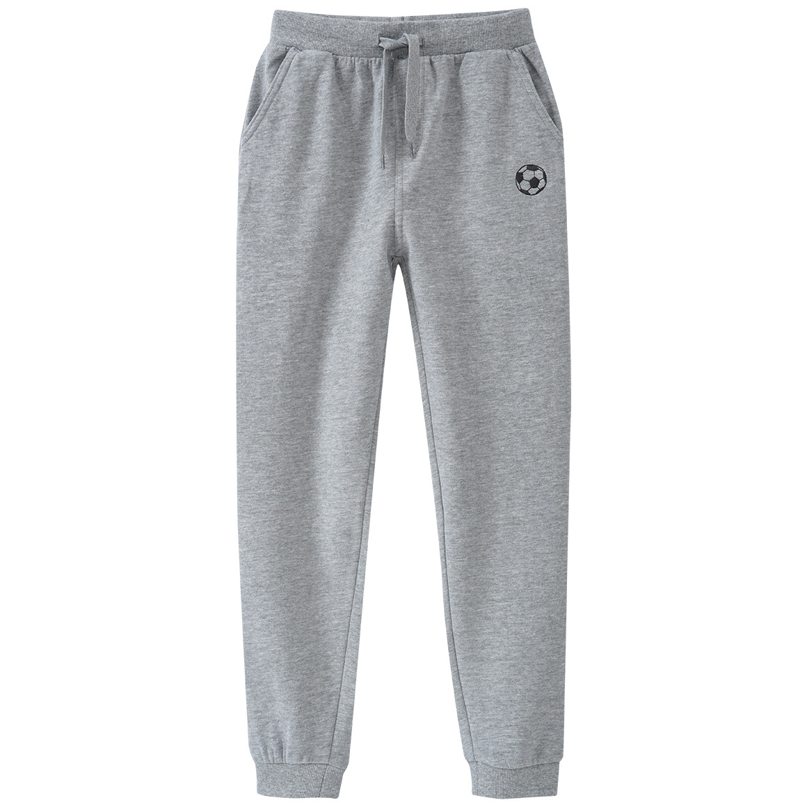 2 Jungen Jogginghosen mit Fußball-Print