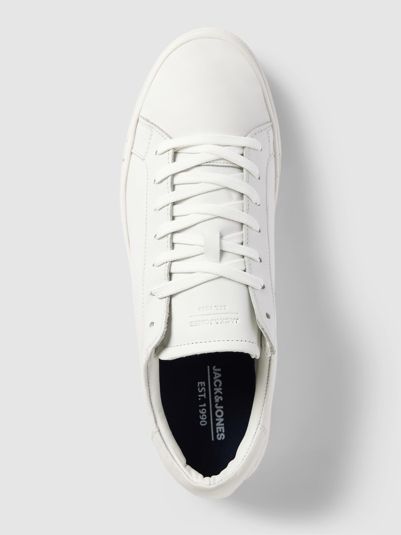 Sneaker aus Leder mit Label-Detail Modell 'RADCLIFFE' in weiß