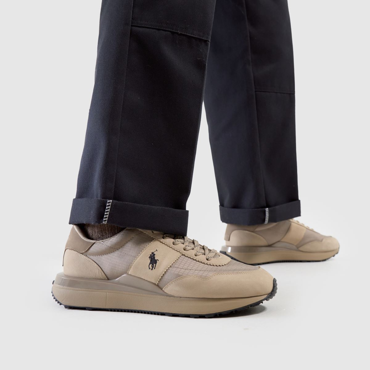 Polo Ralph Lauren Train 89 sportcipő bézs színben
