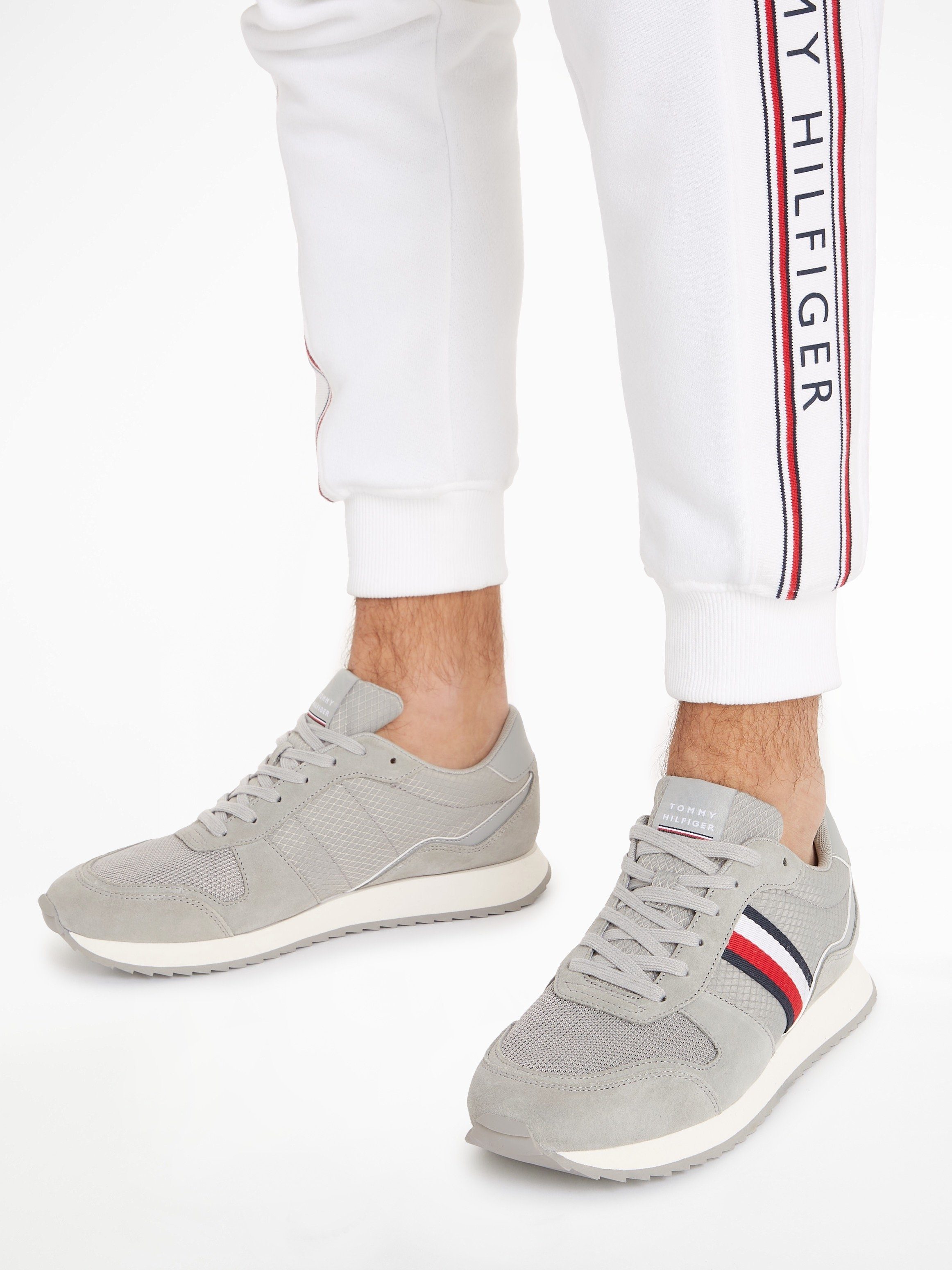 Tommy Hilfiger RUNNER EVO MIX Sneaker mit gepolstertem Schaftrand