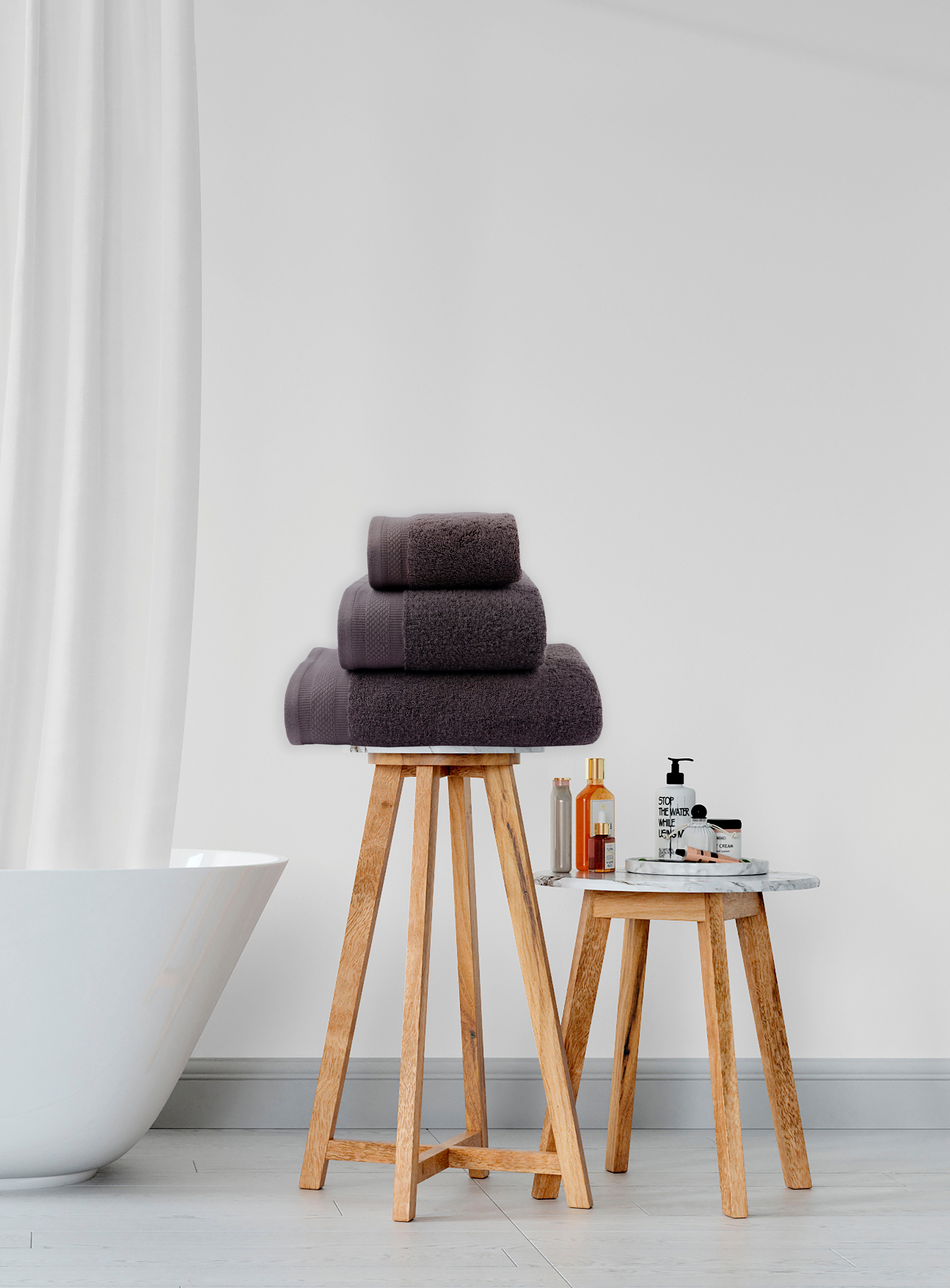 andas Handtuch Set Teodora flauschige Hotel-Qualität, Frottier, (Set, 3-tlg), Premium Handtuch, Duschtuch, Gästetuch aus Bio-Baumwolle 600gr/m²