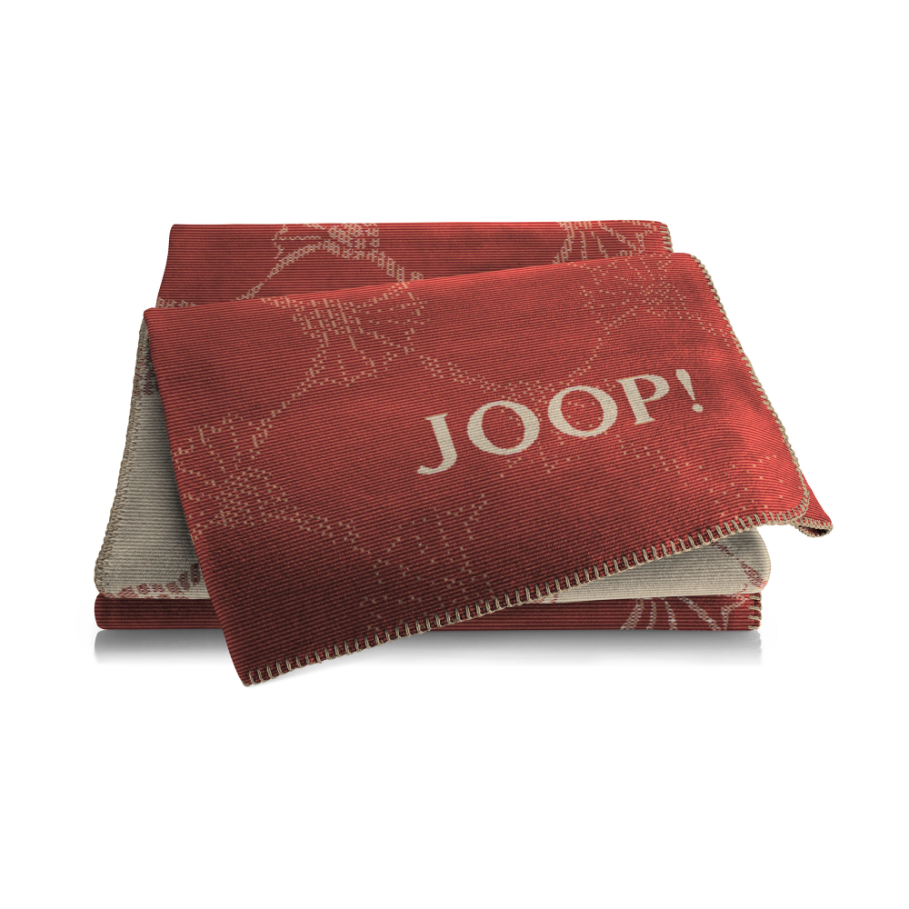 Wohndecke JOOP! Cornflower rouge