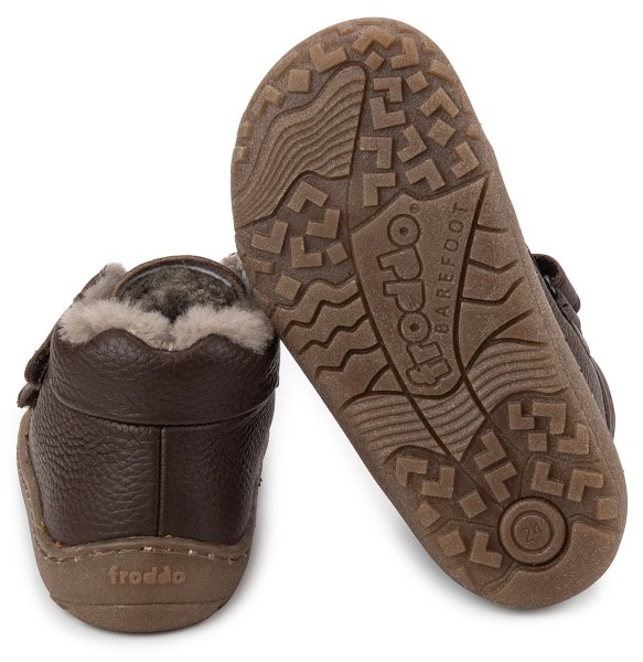 Froddo ~ Winter Furry MidCut Klett Leder ~ Brown