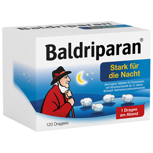 BALDRIPARAN Stark für die Nacht überzogene Tab.  120 St  Tabletten, überzogen