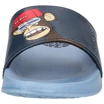 Army of Apes Badepantolette in blau
