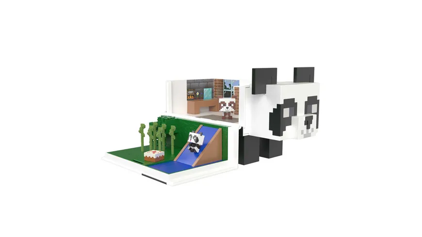 Minecraft Mob Head Panda 3-in-1 Spielset