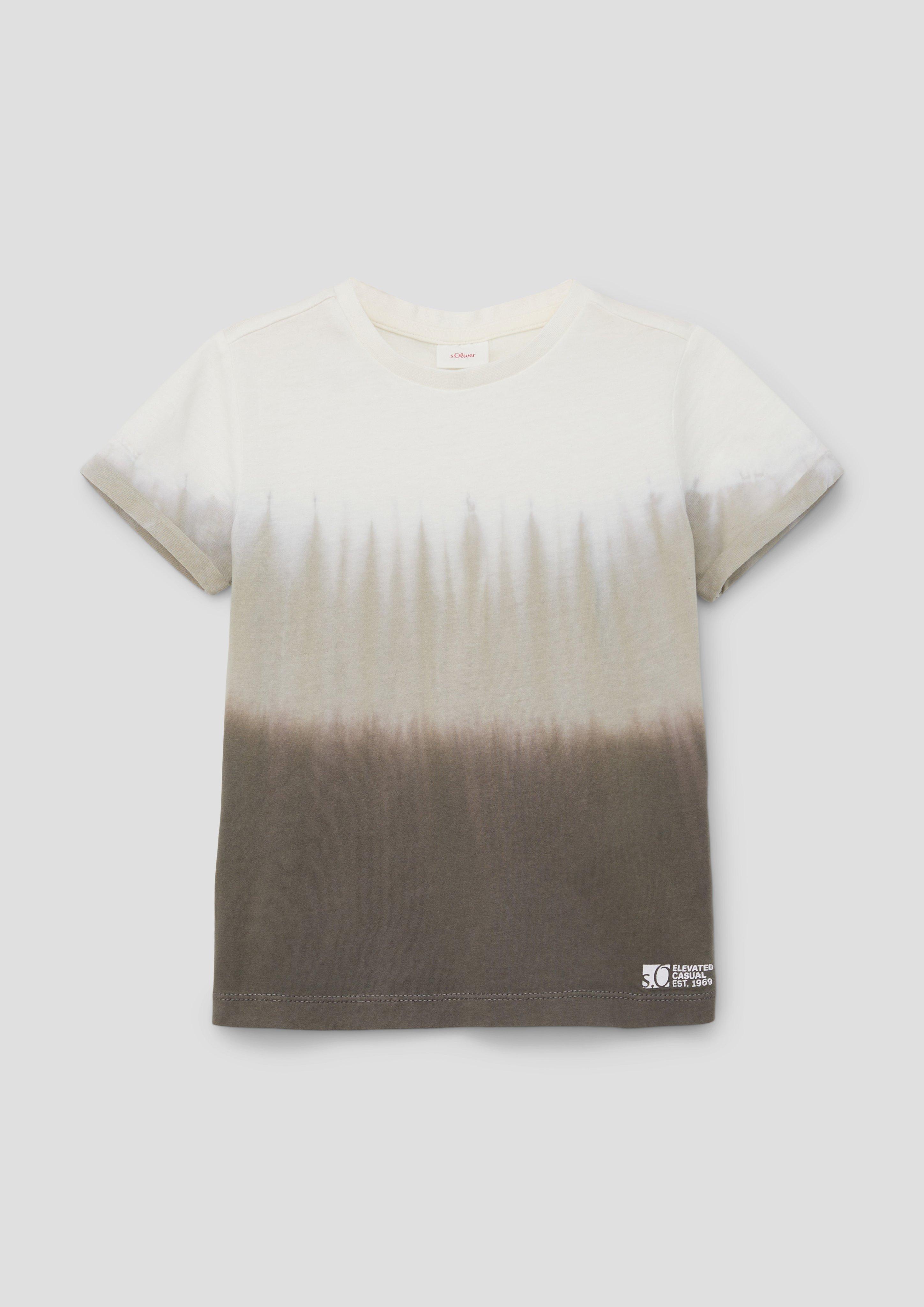 T-Shirt mit Dip Dye  2147738-9439