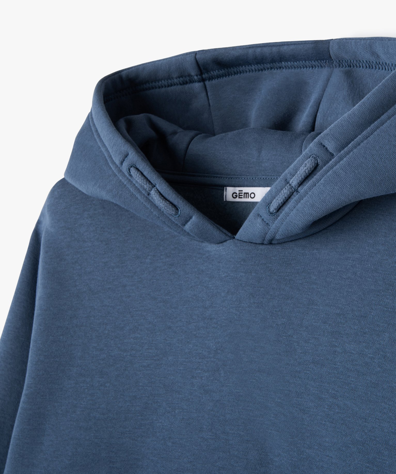 Sweat molletonné à capuche Garçon bleu | GEMO