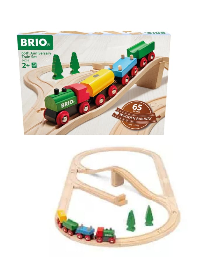 Ravensburger BRIO 65 Jahre Holzeisenbahn Jubilaeums-Zugset - Ab 3 Jahren günstig kaufen onesize