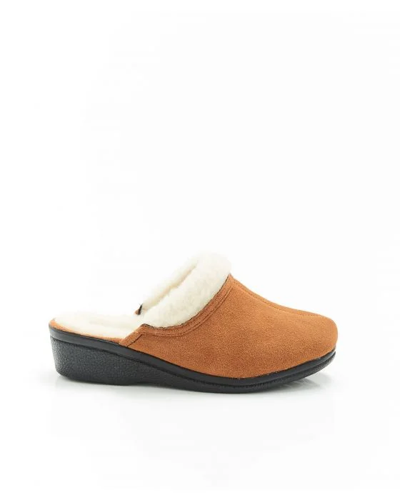 Mules fourrées pure laine