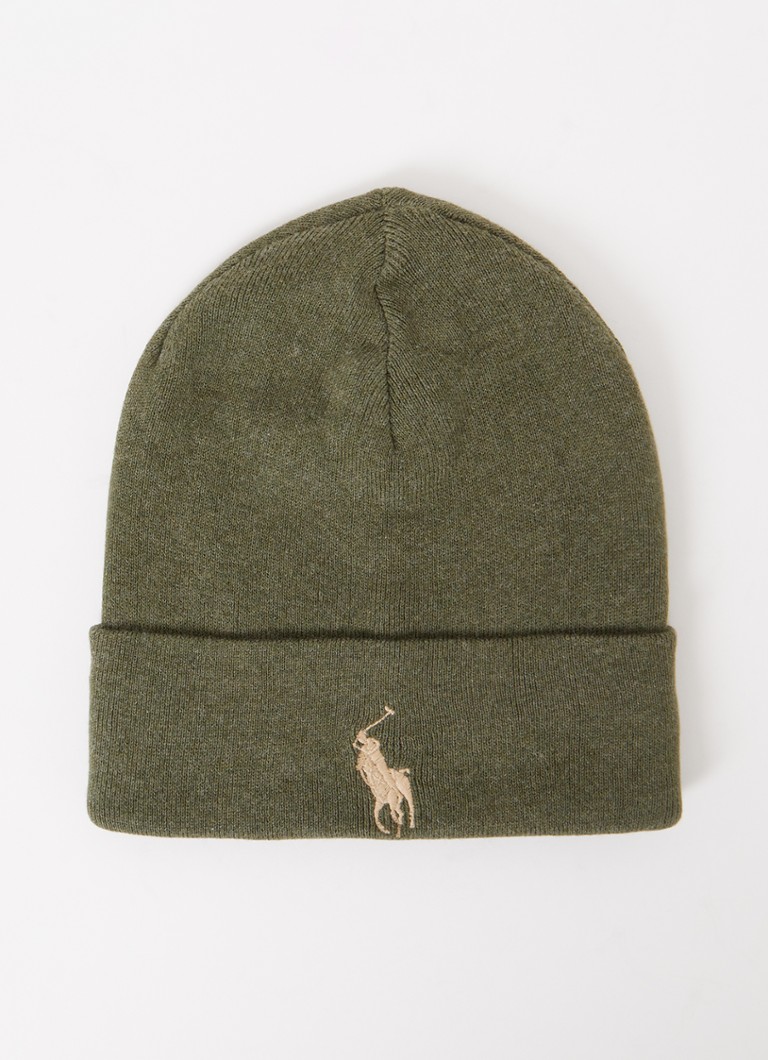 Șapcă Ralph Lauren din tricot fin cu logo brodat