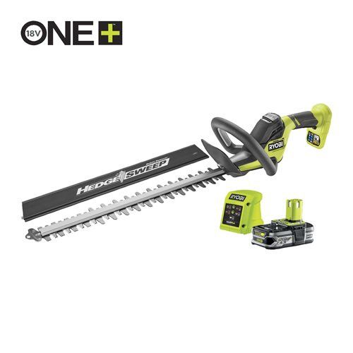 Ryobi 5133005498 RY18HT50A-125* 18V 50cm Heckenschere (1x 2,5Ah)