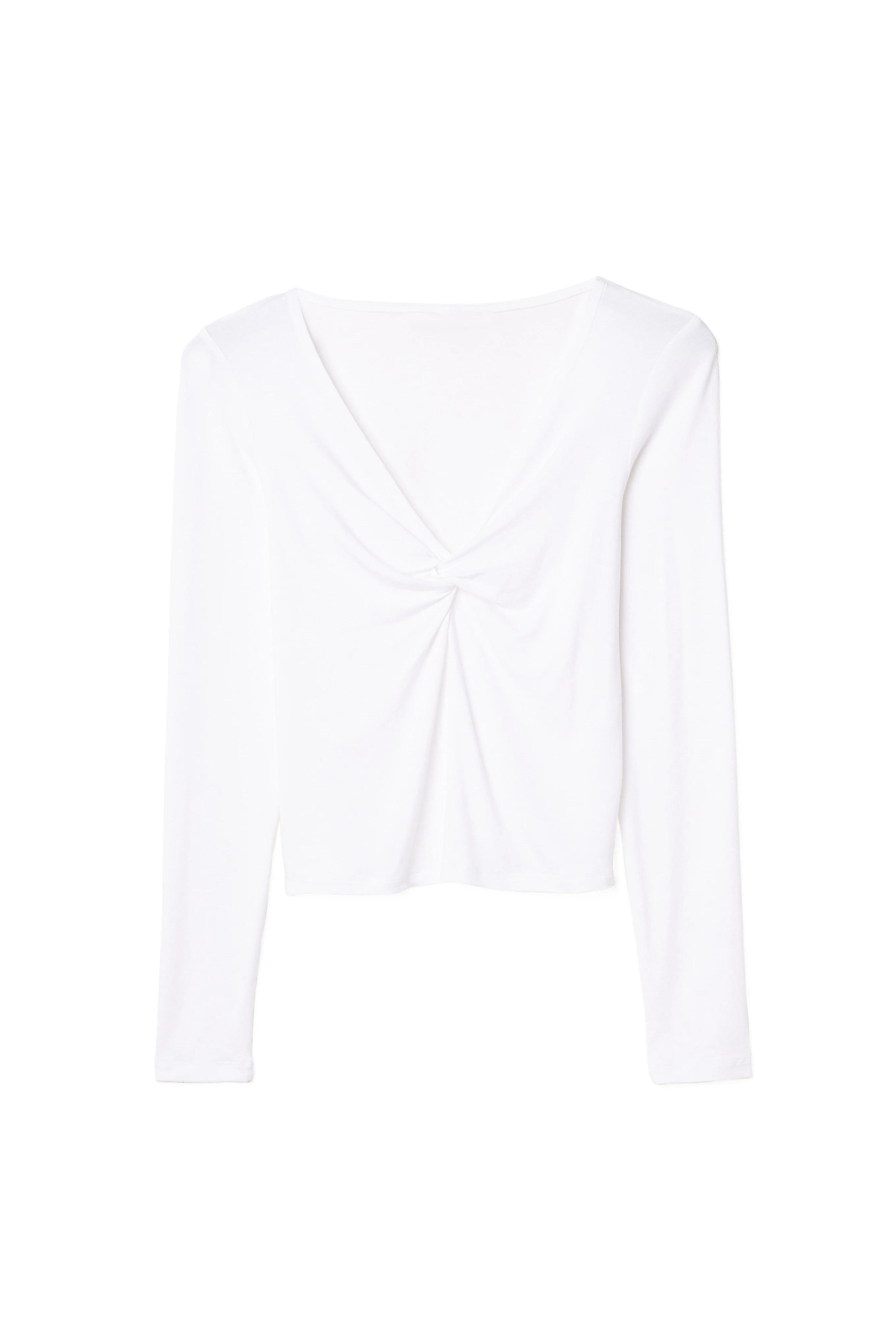 Langärmeliges Jersey-Top