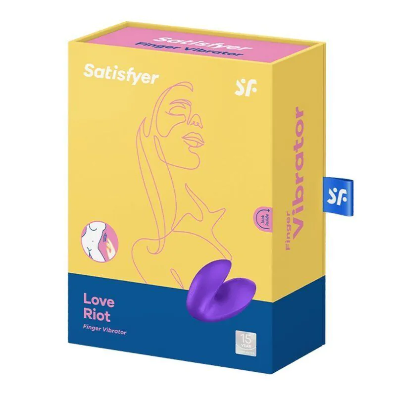Satisfyer Love Riot ljubičasti masažer