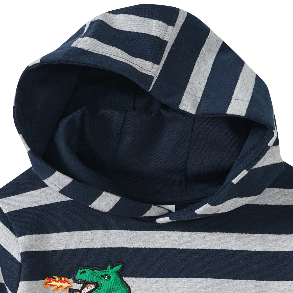 Jungen Hoodie mit Drachen-Applikation