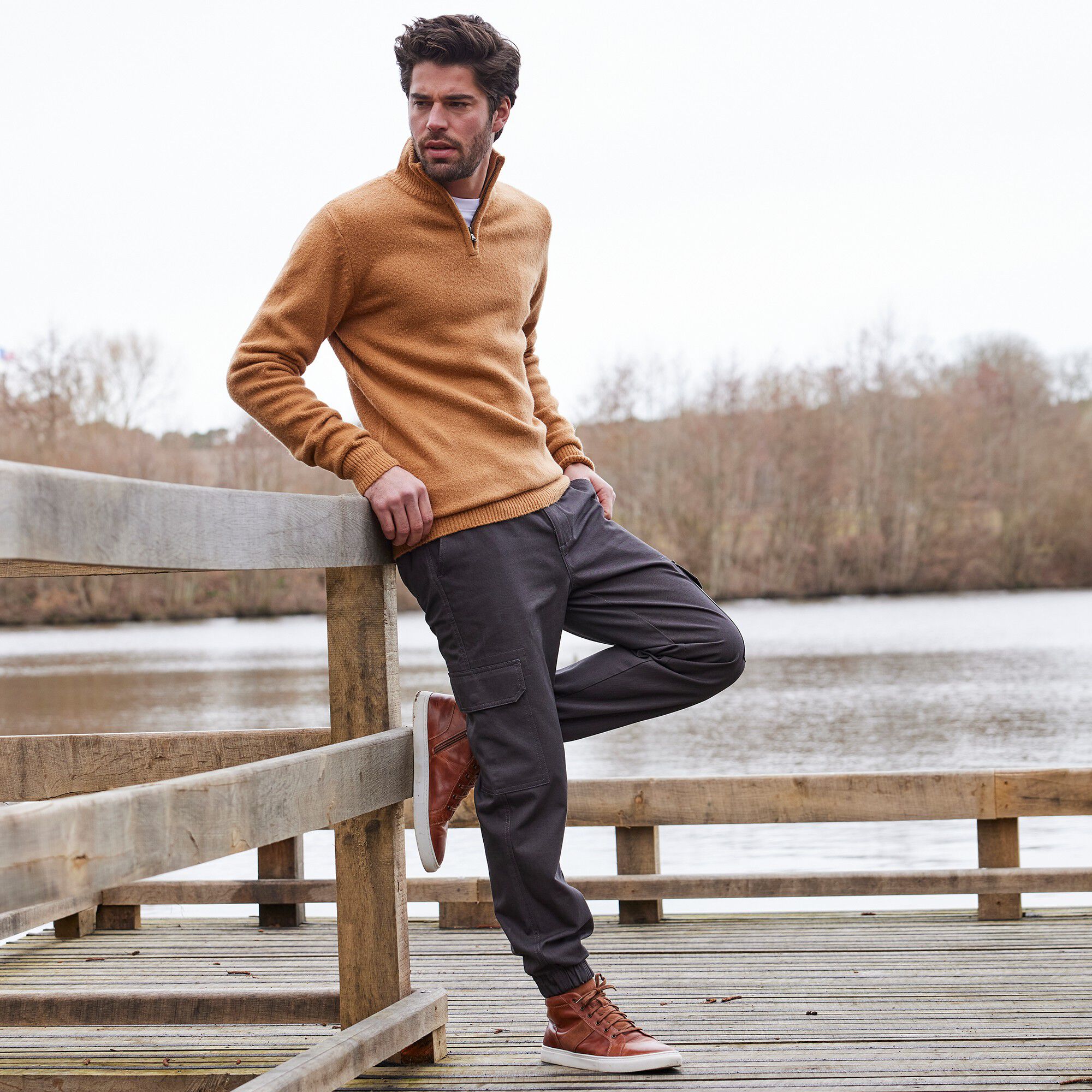 Pantalon battle bas de jambes élastiqués