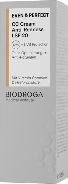 Biodroga Medical Institute Even & Perfect CC Cream Anti Redness  Augencreme